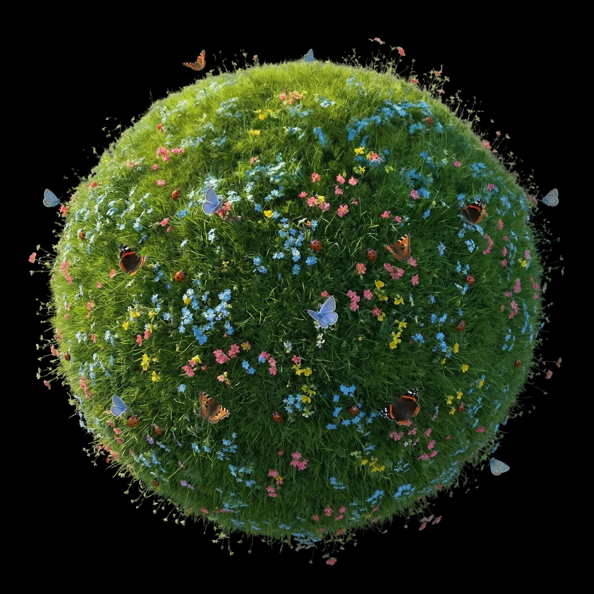 Mini planet, the visual signature of this portfolio